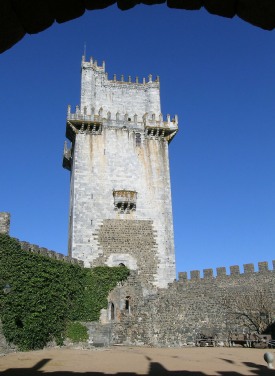 The Torre de Menagem inside Beja's Castelo